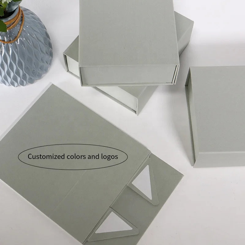 Milan Creative Design Foldable Magnetic Cardboard Paper Gift Box Packaging
