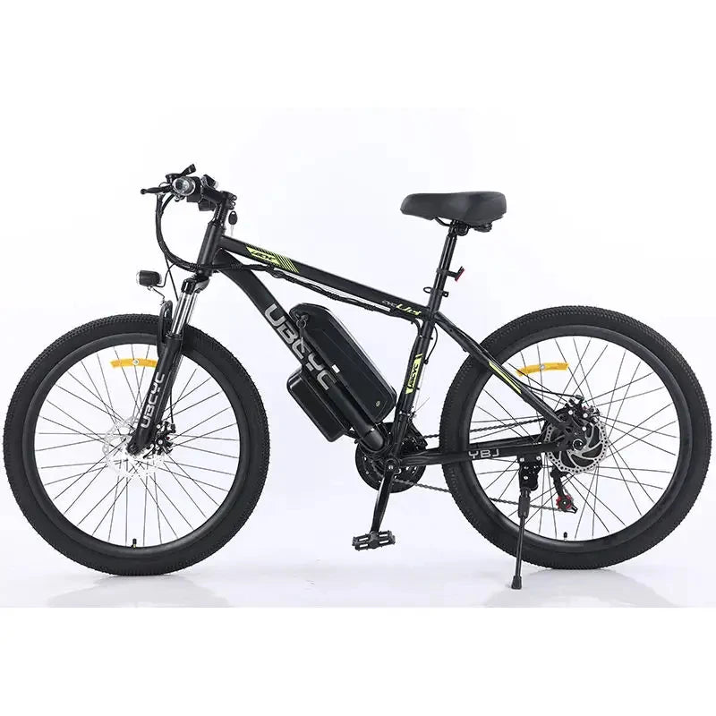 26 Inch Electric Folding Bike Long Range Ebike for Adult Lithium Battery Rear Hub Motor Aluminum Alloy Aluminum Frame Front 350W