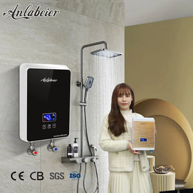 Electronically Controlled 5.5kw Tankless Geyser Instantaneous Water Heaters Electric From Direct Factory