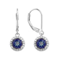 Abiding Custom Earrings Half Ball Shape Mystic Quartz Gemstone 925 Sterling Silver Earrings Cute Fashion Earrings Jewelry MegaBDM