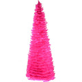 6ft Hot pink Feather Christmas Trees for Outdoor Interior Home Office Room Winter Holiday Party Decor Item Ornament Supply