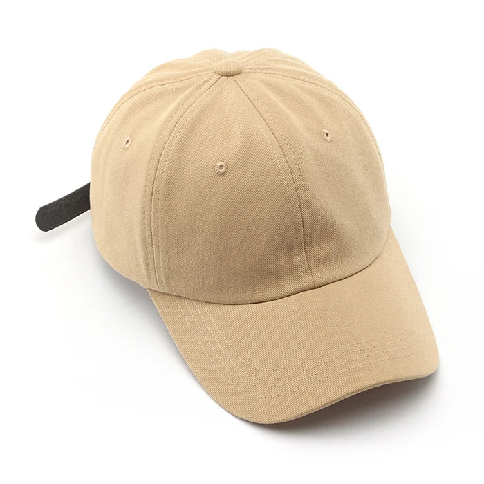Wholesale Low Profile Fashionable Blank No logo Youth Men's Cotton Dad Hat