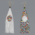 Go2boho 2022 Summer Fashion Miyuki Earrings for Women Colorful Beads with Luxury Fringe Bohemian Style Sun Jewelry