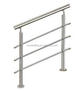 YL METAL BEST PRICE Modern Stainless Steel DIY Balcony Balustrade Metal Rod Tube Railing