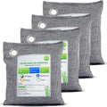 2026 New Product-500g Linen Bamboo Charcoal Air Purifying Deodorizer Bag Dual-Use for Home Car Shoes Smell Remover