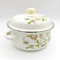 Senny Workshops and Factories Wholesale Products Cooking Pot Enamel Casserole Set Enamel Pot Cast Iron Cookware