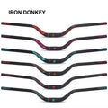 Iron Donkey Mountain Bike Aluminum Alloy Handlebar for BMX & Kids' Bikes Colorful 720/800mm Size Speed Reduction