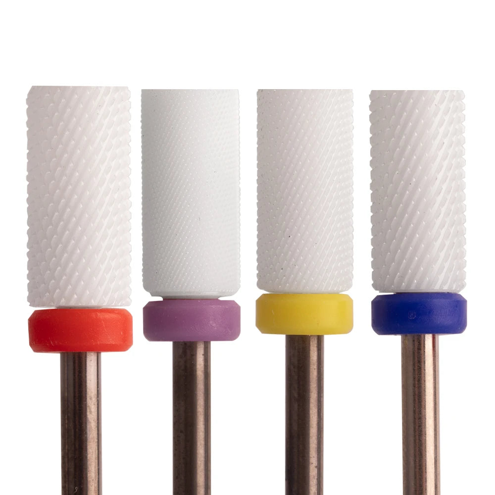 Yaqin's High Quality XXXXC/XXXC/XXC/XC/C/M/F /Zirconia Ceramic Nail Polish Remover Nail Drill Bit