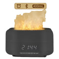 7 Color 3d Flame Light Smart Ultrasonic Essential Oil Diffuser Bluetooth Music Player Oil Aroma Difuser With Timer and Remote