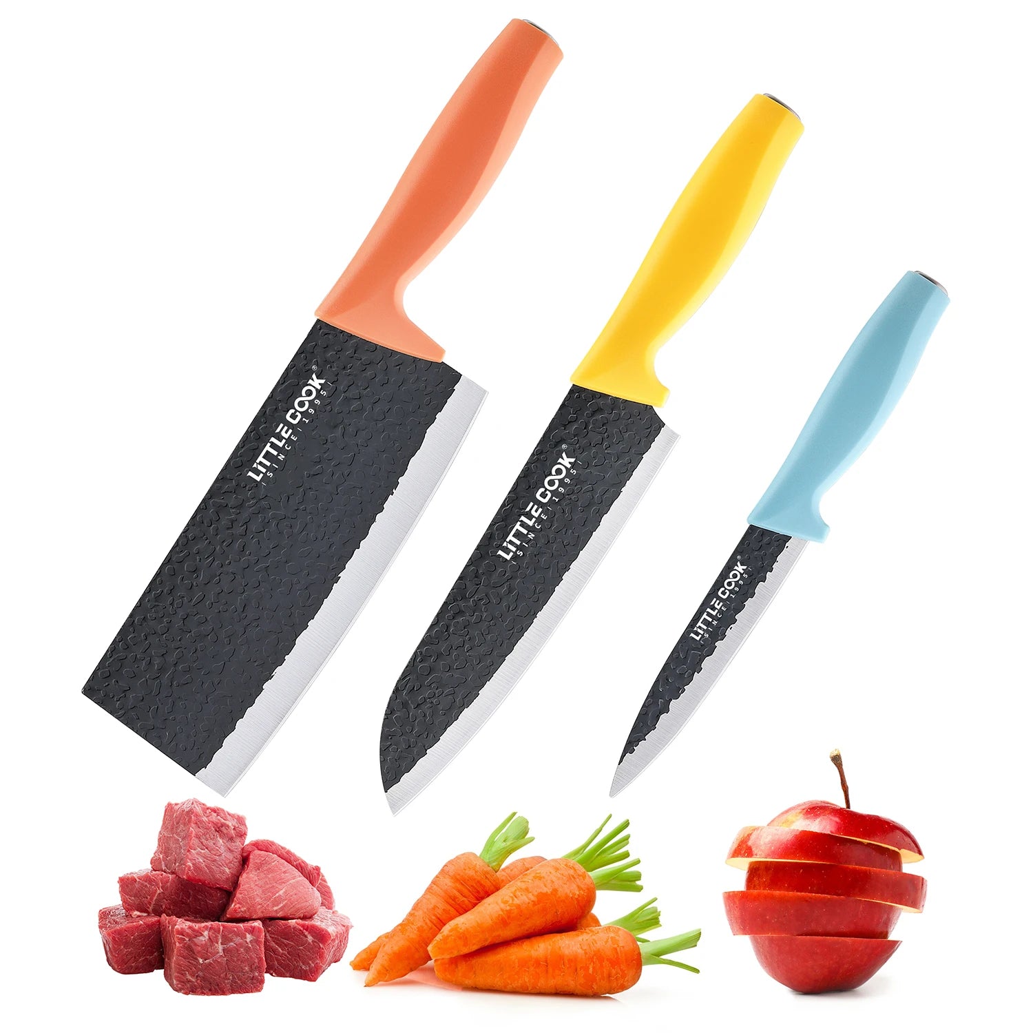 Sharp Kitchen Knife Set for Cooking  Chef Utility Knife and Paring Knife for Other Kitchen Tasks