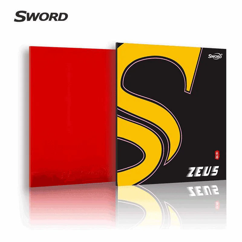 Sword ZEUS European Professional Training ITTF German Style Cake Sponge Pimples in Ping Pong Table Tennis Rubber