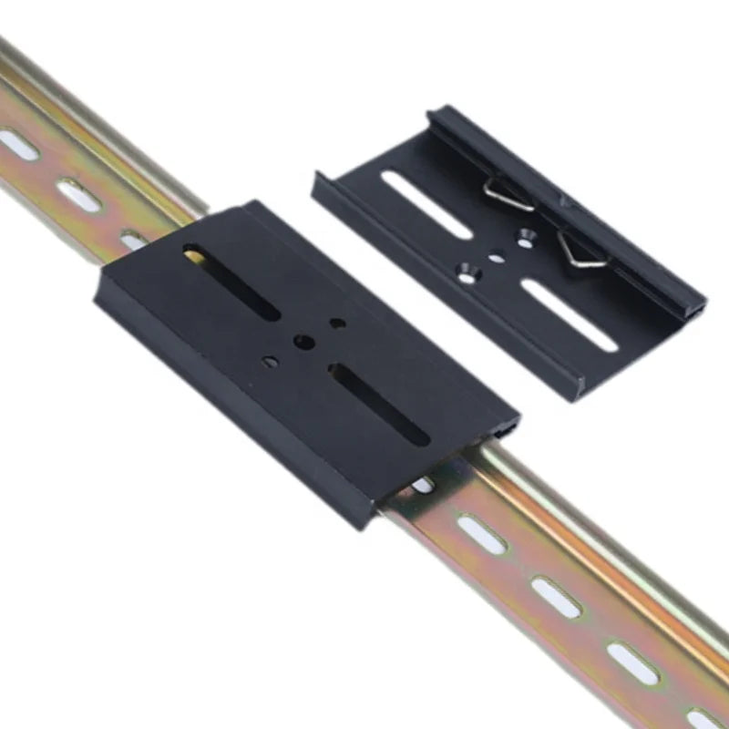 Customized Industrial 35mm Guide Rail Clip with Snap Hook Din Guide Rail Fixed Clip