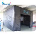 Portable Indoor Outdoor Golf Simulator Launch Monitor Hitting Bay Golf Simulator Impact Screen Inflatable Golf Enclosure Tent