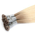 2026 wholesale custom made European double drawn cuticle aligned remy hair flat nail tips