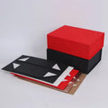 High Quality Custom logo Magnet Box Black Luxury Gift Box With Magnetic Closure Box
