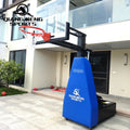 Court Training Equipment Portable Basketball Hoop Adjustable Height 4.75-10' Basketball Hoop with Wheels
