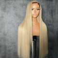 #613 13x6 HD Lace Fontal Wigs for Women Burmese Hair Glueless 100%  Ombre 13x4 Vietnamese Hair Human Hair 2x6 Bone Straight