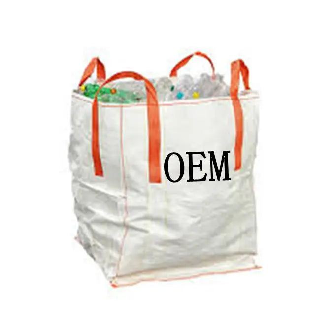 EGP Factory Direct Supply Food Grade PP 1000kg 1 One Ton Grain Sugar Rice Starch Wheat Sead Super Sack Big Bulk Jumbo FIBC Bag