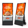 MWE USA EU Local Stock Semi-outdoor 43inch Lcd Digital Signage Ip55 1080P Advertising Machine Menu Removable CMS Media Playback