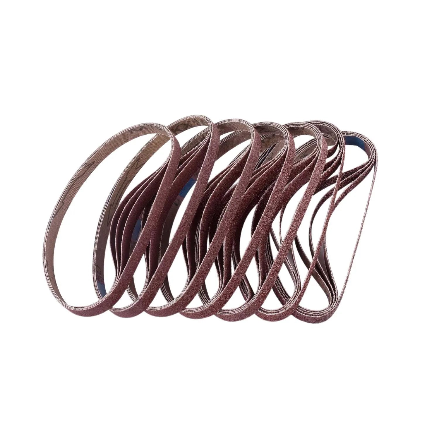 DE Warehouse 24H Shipping Free Delivery 13x451mm 10 Pcs 40-240 Grit Sanding Belt Perfect for Woodworking Metalworking