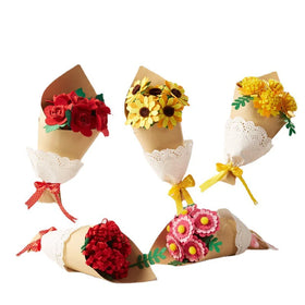 Holiday Gifts Non-woven Bouquets DIY Material Set Children's Handmade Gifts Handmade Decorations Handmade Imitation Flowers