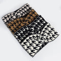 QINGYAN Fashion Industry European and American Style High Standard Twist Hair Band Hairband Plaid Knitted Headbands