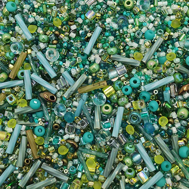 500 Grams Miyuki Delica Etc Mixed Beads Imported With Original Packaging Multi Shape Miyuki Glass Seed Beads