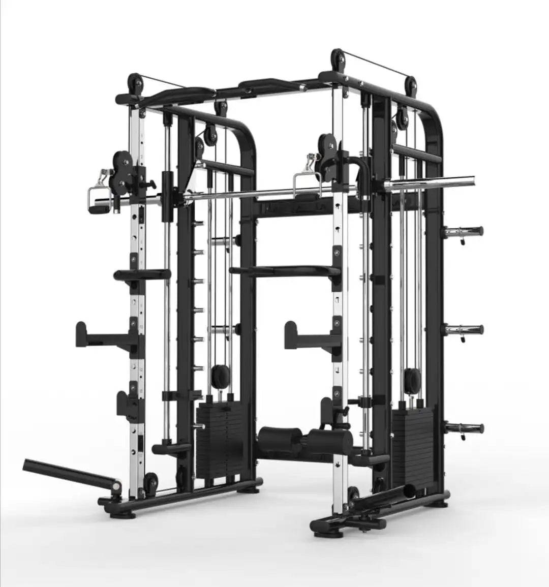 DZ028 Home Use and Gym Use  Functional Trainer Smith Machine Squat Rack Multi Functional Machine Fitness Equipment