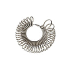 Alloy Metal Finger Ring Meter Gauge Tool Size Measure for Jewelry in UK US EU HK Japan Korea