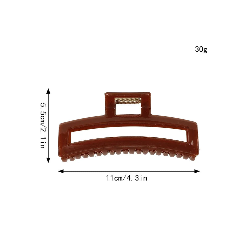 Large Hair Clips XL Giant Claw Clips for Thick Hair Durable Acrylic Hair Clips for Women