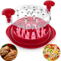 High Quality Portable Meat and Beef Chicken Shredder Tool with Transparent Anti-Slip Lid for Kitchen Use Gadgets MegaBDM