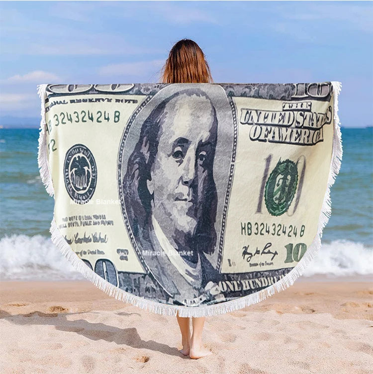 Beach Cooling Towel Blanket Camping Custom Bulk Cotton Wholesale with Floral Design for Hotel & Travel Use