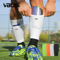 VBOSi 4025 Soccer Shin Guards Sleeves 1 Pair Optimized Insert Pocket Football Protector for Kids and Adults Boys and Girls