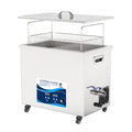 Granbo 38L New Industrial Electric Ultrasonic Cleaner 28/40KHz Stainless Steel Tank 1000W Heating 1 Year Warranty Hot Water