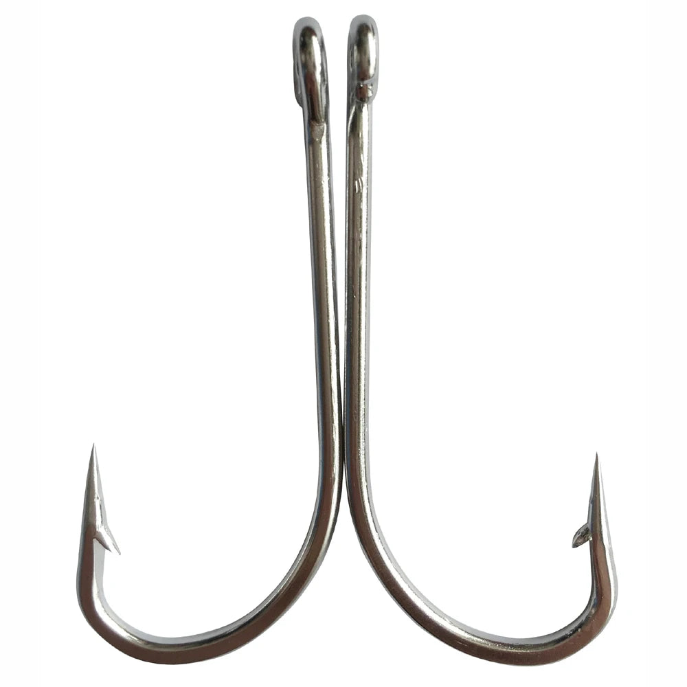 J O'Shaughnessy Forged Hooks Trolling 34007 Long Shank Inline Stainless Steel Extra Strong Hooks