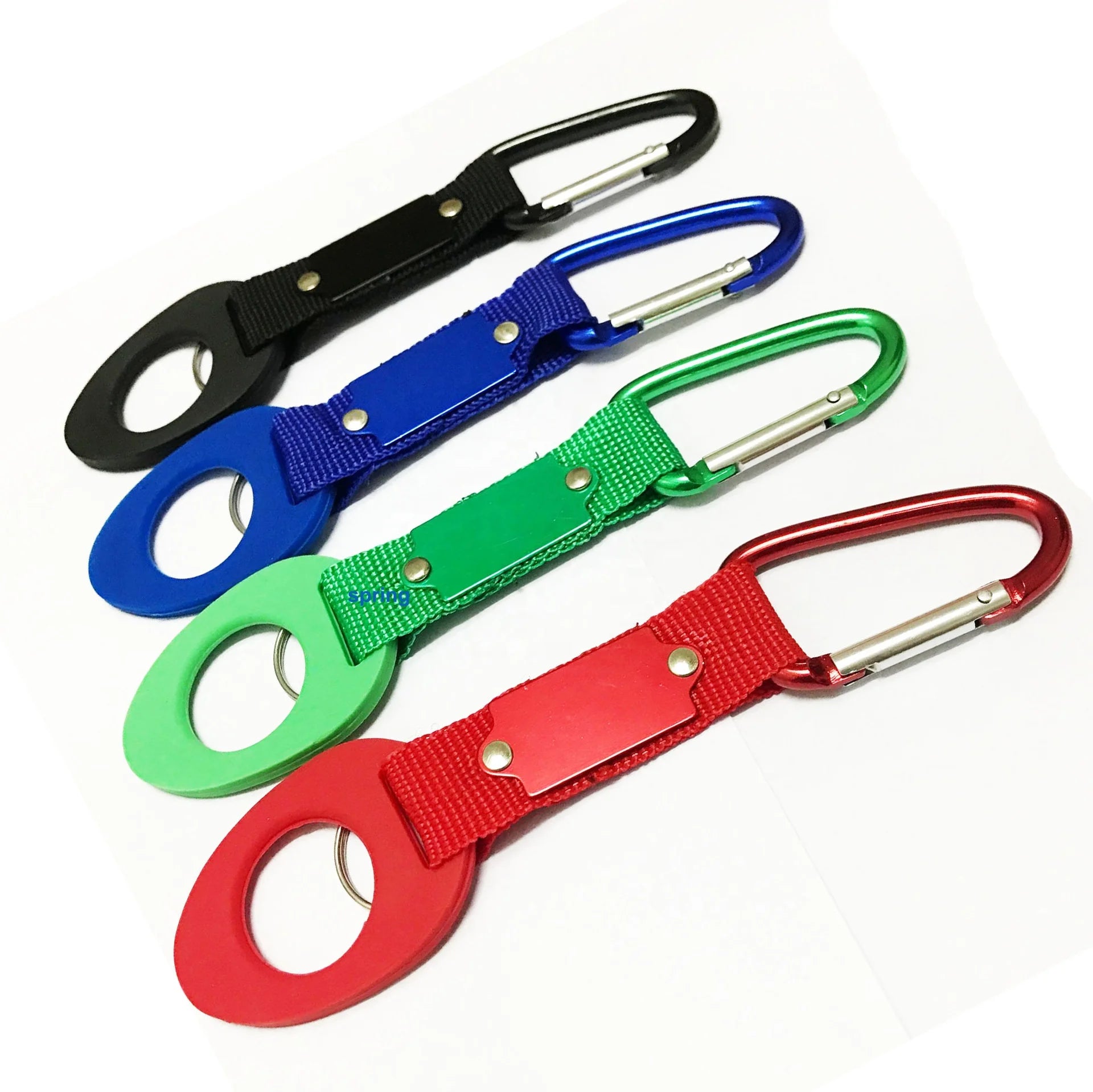 IRONDONKEY Camping Travel Keychain Accessories Rubber Water Bottle Water Bottle Buckle Outdoor Mountaineering Buckle Hook