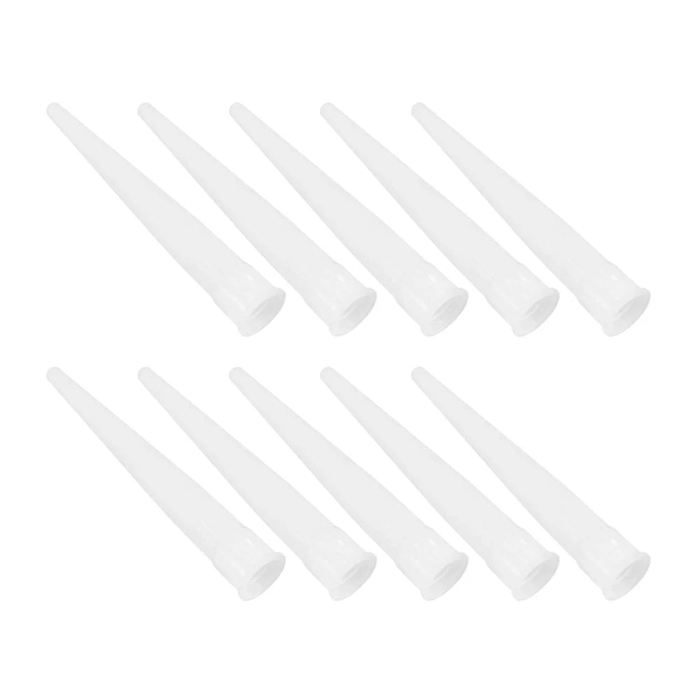 30pcs Replacement Extension Tool Plastic Caulk Nozzles Caulking Nozzle Tip