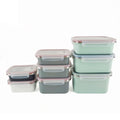 Microwave Safe Food Containers Stainless Steel Lunch Box Insulated Tiffin Box Leak Proof Stainless Steel Bento Box with Divider