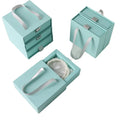 Milan High End Jewelry Box Supports Customized logo Handle Rope Style Drawer Box