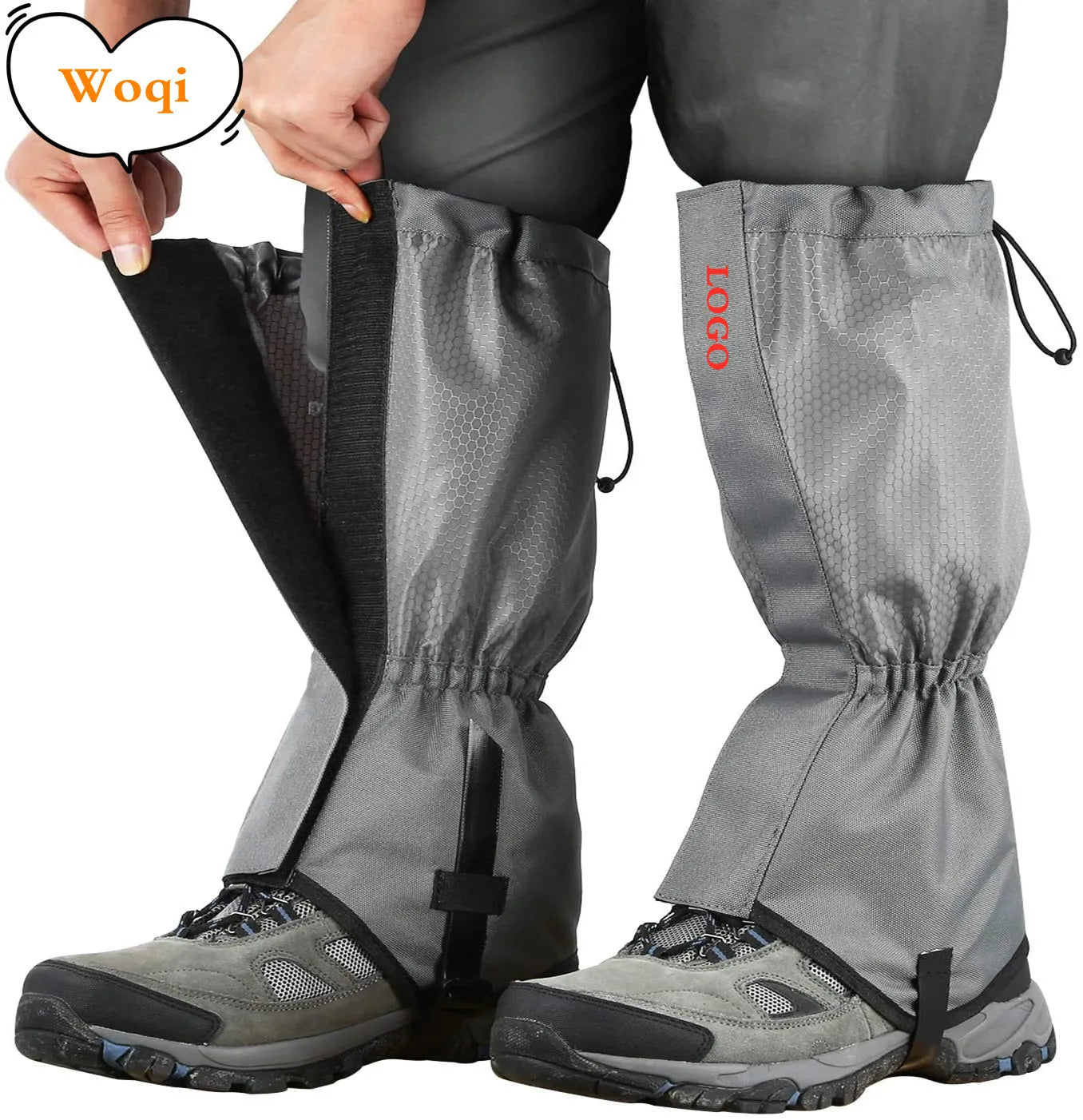 Woqi Outdoor Waterproof Dustproof Hiking Legging Gaiters  Mountain Hunting Trekking Uesed