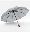 Wood Handle Umbrella Foldable Umbrella Automatic Custom Umbrella Supplier