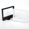 Custom Logo 18*20cm Velvet Material Square Jewelry Box Transparent Square Box for Makeup Balance with Custom Logo Carton Packing