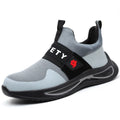 Diansen Men Women Steel Toe Trainers Puncture Proof Safeti Shoes Lightweight Breathable Comfortable Safety Shoes Work