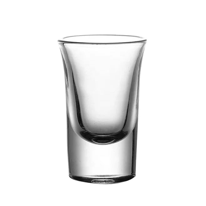 Elegant Light Luxury Stable 30ml Bar Wine Liquor Lead-Free Shot Glass Crystal Clear Party Use