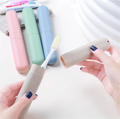 Portable Plastic  Travel Toothbrush Box  Holder Travel Toothbrush Holder  Toothbrush Case With Cover