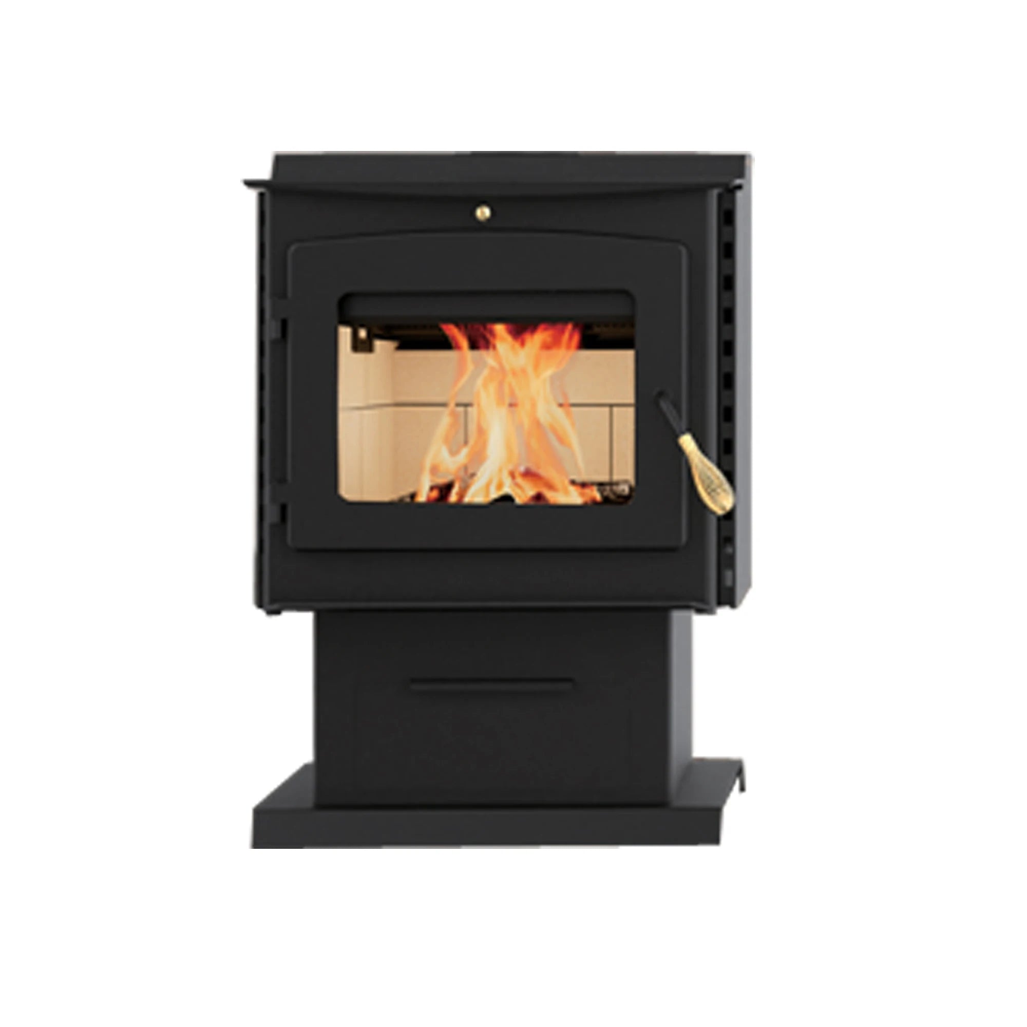 R2500A American Style Durable 15KW Indoor Wood Burning Stove Fireplaces Freestanding Smokeless Muti-fuel Wood Stove for Home