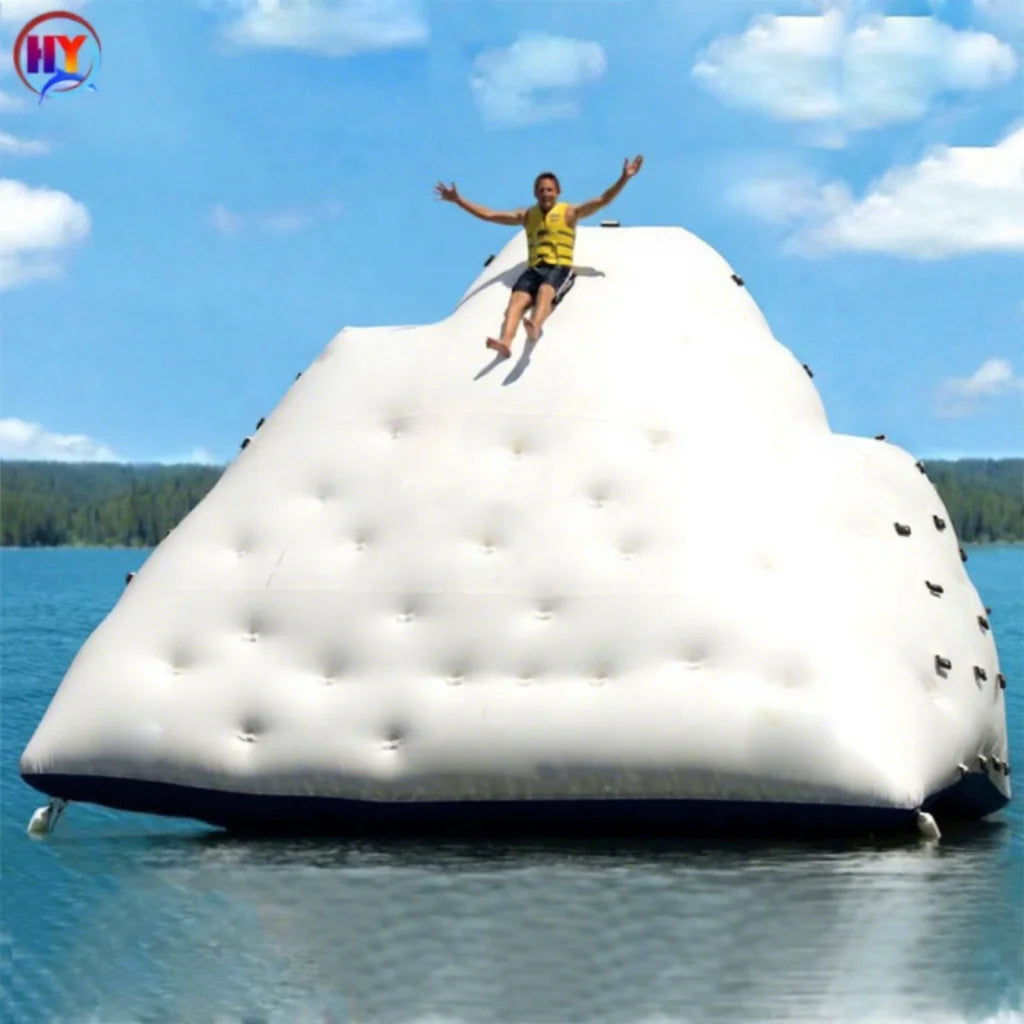 Inflatable White Iceberg Big Inflatable Water Iceberg Inflatable Water Climbing