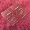 Swimwear Transparent TPU Plastic Labelsilk Screen Printing Washing Care clear TPU Labels