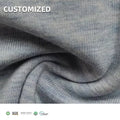 Beautiful Blue170gsm 100% Cotton Jersey Single Mercerized Fabric for Clothes