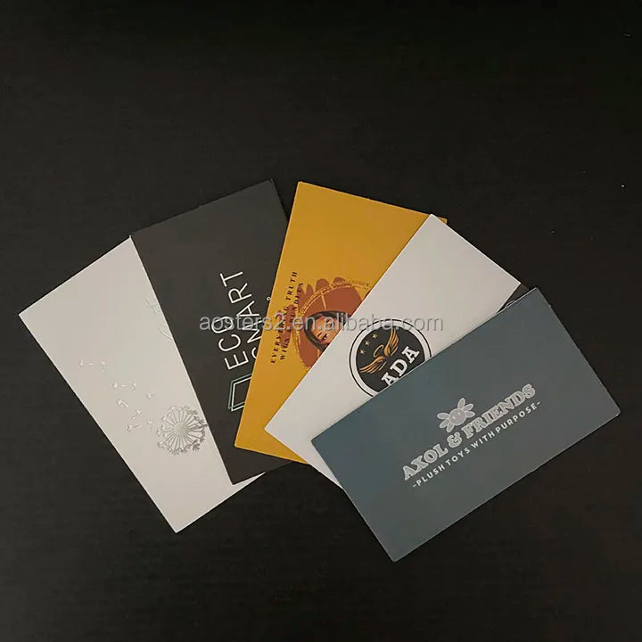 Wholesale Custom logo Business Card Printing Metal Business Cards Custom Business Cards